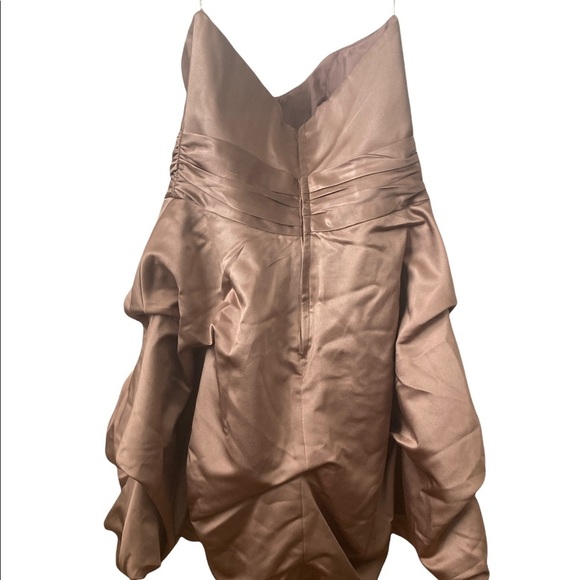 Davids Bridal Bridesmaids Gowns Bundle Of 3  Chocolate Brown - Picture 8 of 10